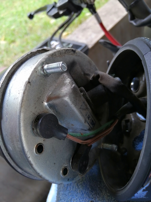 Démontage du compteur