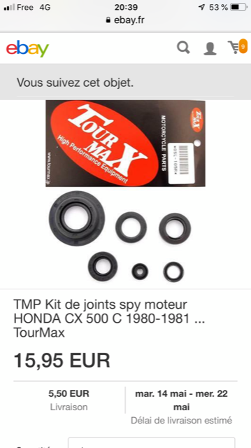 Kit joints spi